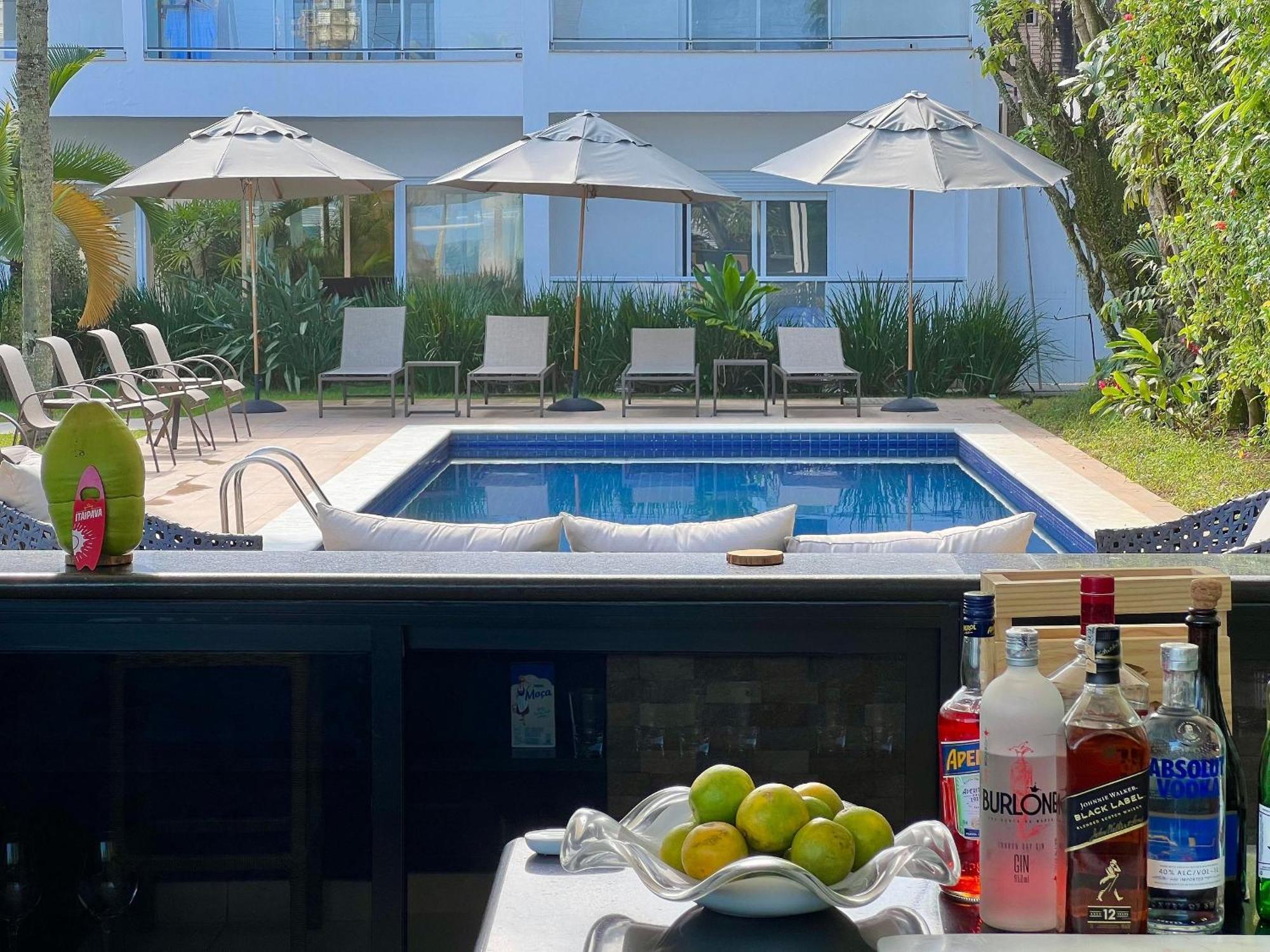 Sal Di Mare Hotel Boutique - Frente Ao Mar Com Piscina Гуаружа Екстериор снимка